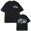 Forward Observations Group Double Sided Print T-shirt Men Women High Street Fashion Trend T-shirts Summer Loose T Shirt