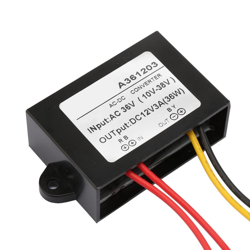 AC36V To DC12V Plastic AC DC Power Supply Converter Power Supply Module Adapter (3A)