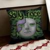 Band SSally FFace Cushion Cover Reversible Soft Durable Pillow Cover Home  Car MultiScene Use for Daily Comfort