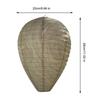 1-5PCS Hanging Wasp Nest Decoy Outdoor Waterproof Fake Wasp Nest Decoy Nest Decoy Hornets Plastic Insects Paper Drive Beehive