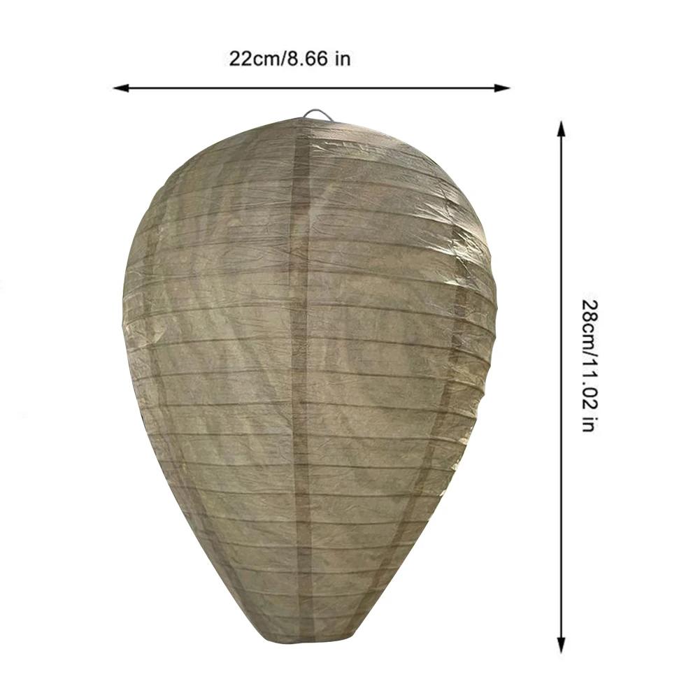 1-5 шт. Подвесная приманка для осиного гнезда, уличная водонепроницаемая поддельная приманка для осиного гнезда, приманка для гнезда шершней, пластиковые насекомые, бумажный улей