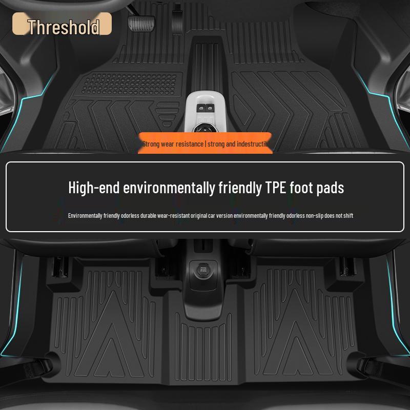 2025 Ruilan Blue Balloon TPE Full Coverage Car Floor Mats