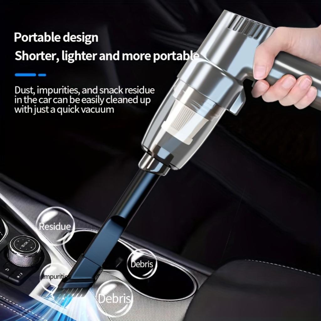 Car Vacuum Cleaner, High-power Charging, Wireless, Portable, Handheld, Small Car Vacuum Cleaner, Super Strong 12V