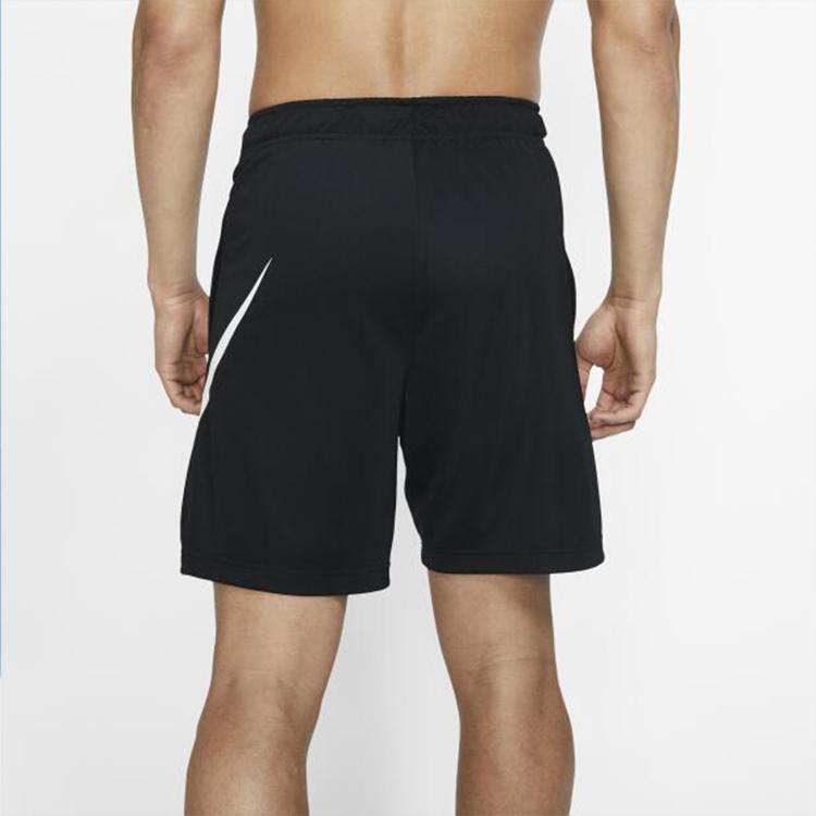 Nike Dri-Fit Training Casual Shorts Men Bottoms Black BQ1933-010