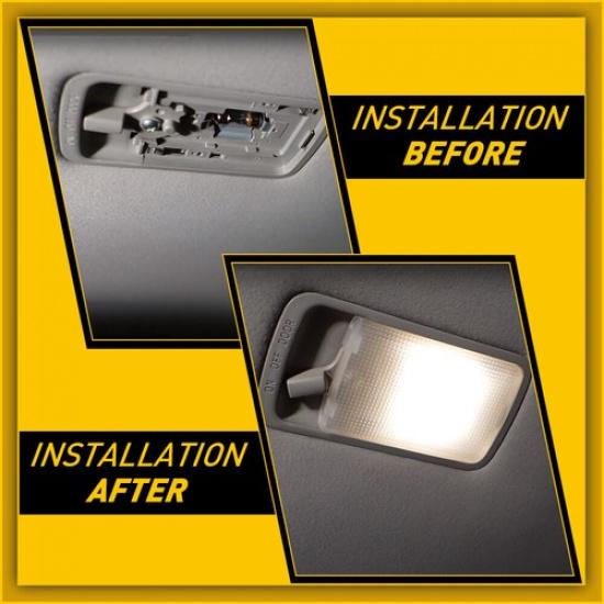 Interior Clear Overhead Light Dome Cover For 2000-2004 Toyota Tundra Tacoma RAV4