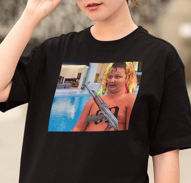 Gibby Sniper Meme T-Shirt, Funny Unisex Meme Tee M