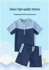 Boys' Quick-Dry Sun Protection Swimwear - Split Style for Older Kids and Teens