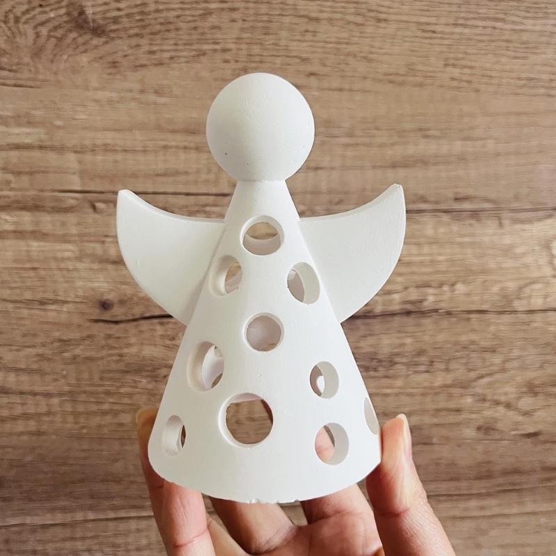 Liebevolle Figur Engelsförmiges Formset Robustes Silikon Modeaccessoire Tragbar für Kinder über 3 und Erwachsene