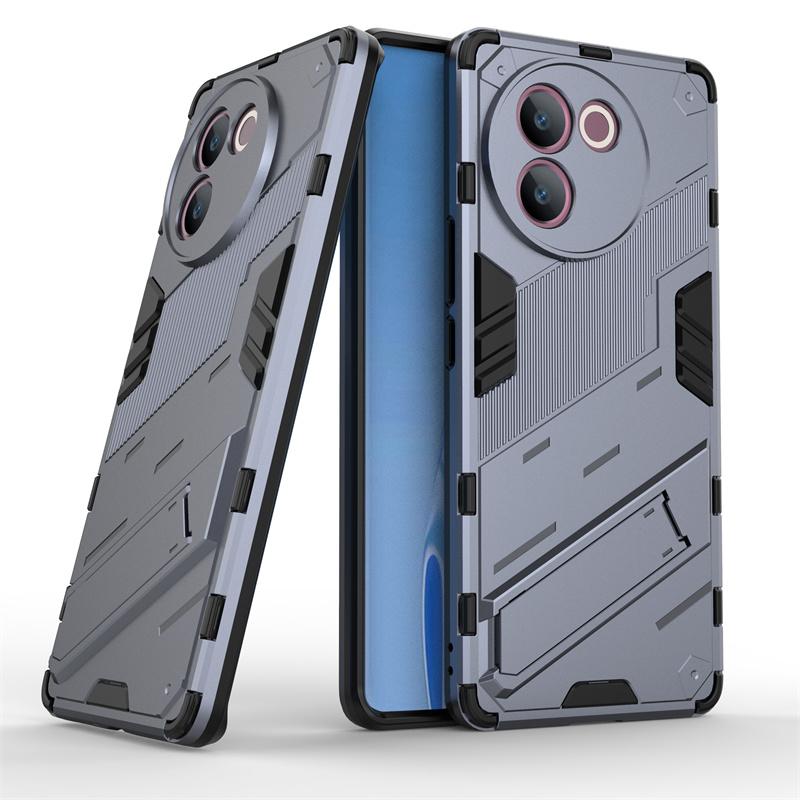 Holder Case For Vivo V40 Lite Cover For Vivo V40 Lite Capas Shockproof Kickstand Back Holder Cover For Vivo V40 Lite 5G Fundas