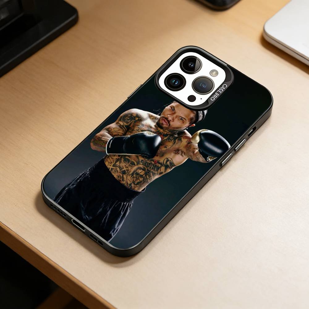 

Чехол для телефона Gervonta Tank Davis для iPhone 17,16,15,14,13,12,11 Plus,Pro Max,XS, Цветной Серебристый Чехол для телефона Funda Cover iPhoneXSMAX