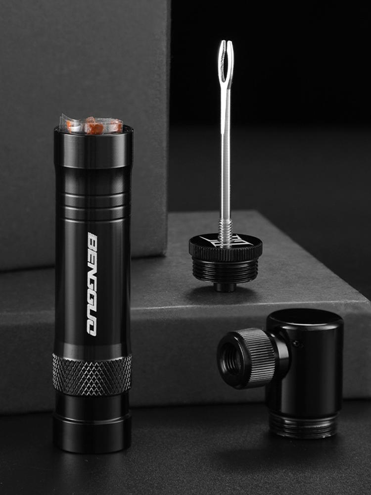 Mini Hand Pump with Tubeless Tire Repair Tool Schrader & Presta Valve CO2 Bike Tire Inflator Aluminum Alloy Bicycle Accessories