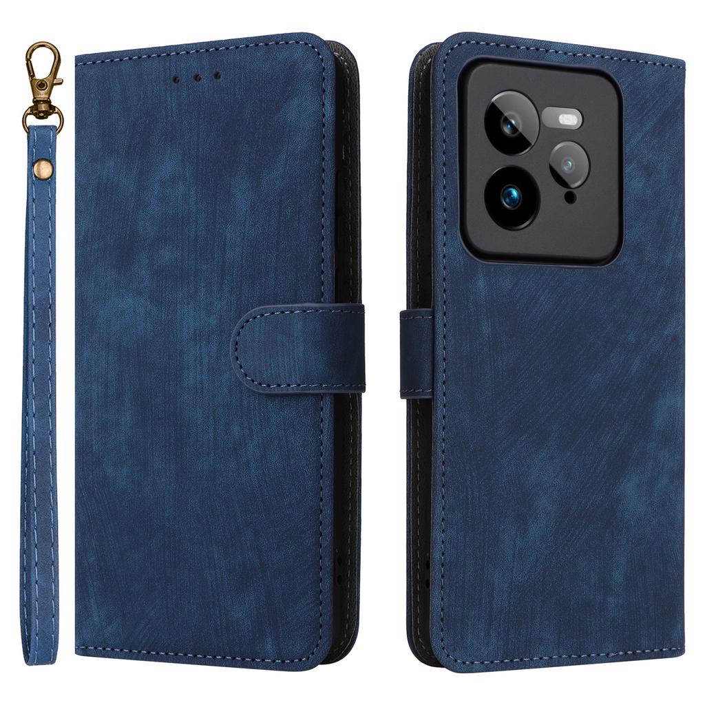 For Realme GT 7 Pro 5G Wallet Case RFID Blocking PU Leather Cover Stand View
