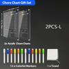 Acrylic Magnetic Weekly Kitchen Chart Chores Checklist for Teens Adult Family Multiple Kids Reusable Meal Planner 6 Markers