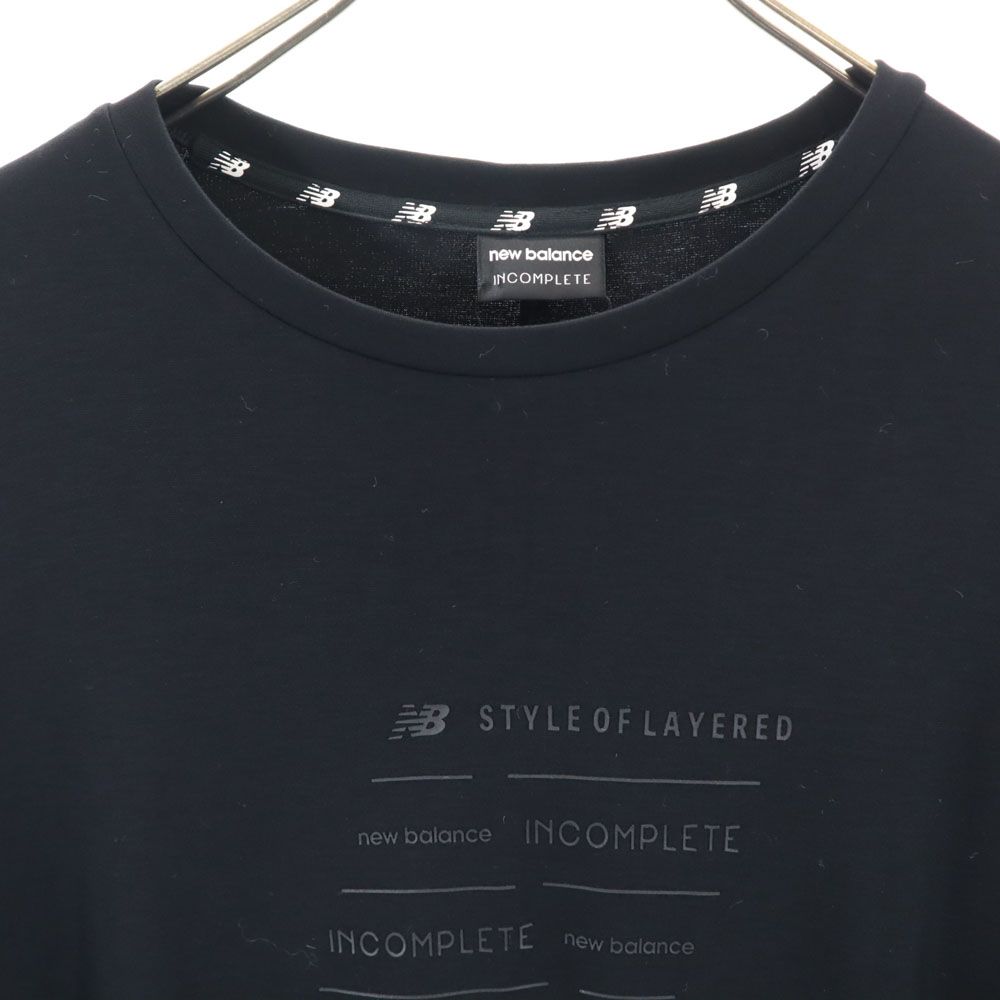 unused NEW BALANCE Five-quarter sleeve Long dress M black Women Used