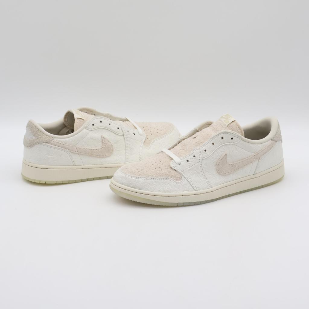 FZ0455-200 Chris Paul Nike Air Jordan 1 Low OG Light Cream and Sail (Men's)