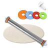 Length Adjustable Rolling Pin Stainless Steel Fondant 44cm Rolling Pin