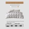 Mercury Home Textiles 95% White Goose Down Winter Quilt