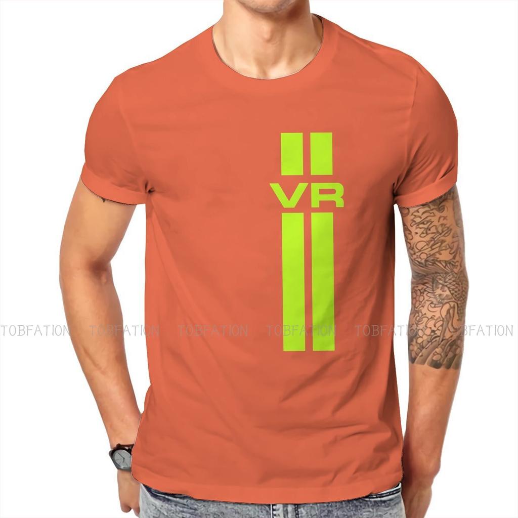 Moto Gp Rossi Vr Koszulka Klasyczny Graficzny Nastolatek Letnia Luźna Bawełniana Męskie Koszulki Harajuku Z Okrągłym Dekoltem Koszulka