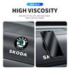 FSNK8 Car Non Slip Mat Sticky Anti Slip PVC Pads Accessories For Skoda Octavia Superb Rapid Kodiaq Karoq Fabia Kamiq Enyaq Vision RS Y 6r