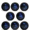 2' 52mm Car Digital Turbo Boost Gauge PSI BAR Water Temp Oil Temp Oil Pressure Gauge Voltmeter EGT Tachometer RPM Gauge