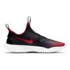 Nike Flex Runner Cushioning Slip Resistant Abrasion Resistant Low top Running Shoes GS Black Red AT4662-607