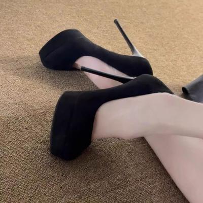 Sexy Simple Thin Heel Light Mouth High Heels Women's Spring and Summer Fashion Versatile and Comfortable Women's Single Shoes
