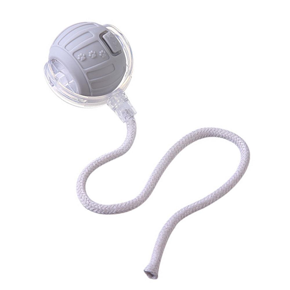 Automatic Smart Cat Toys Fast Rolling Imitate Mouse Tail Electric Cat Ball Toy Indoor Playing Rechargeable