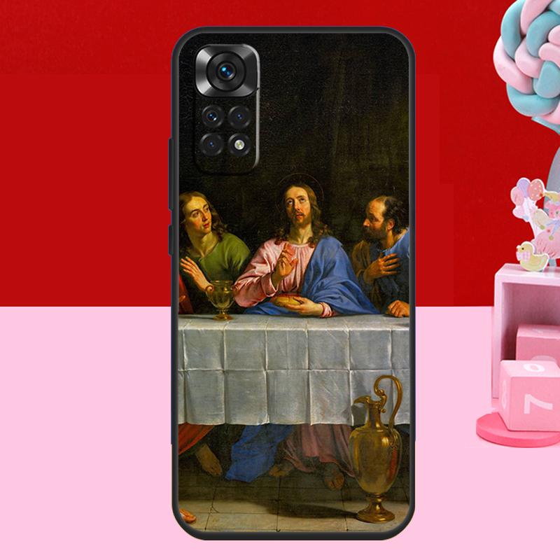 God Jesus Case For Xiaomi Redmi Note 13 12 11 10 14 15 Pro Plus Redmi 15 C 14C 10C 12C 13C Soft Cover