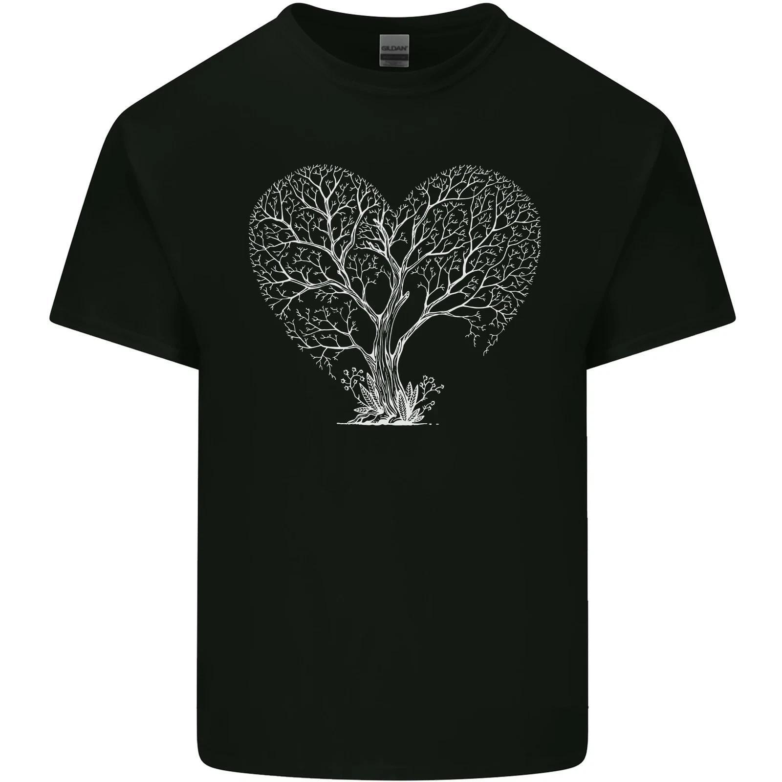 Love Tree Heart Arborist Ecology Environment Kids T-Shirt Childrens 4XL