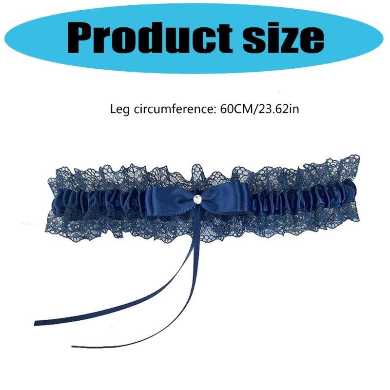 Breathable Polyester Sash Garter Belt For Bridesmaids And Evening Party Attire Accessories