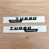 3D Flat Fo Turbo BITURBO V8 BITURBO 4MATIC 4MATIC+ V8 V12 BITURBO Plus Emblem for Benz GT Car Fender Side Sticker uu1
