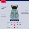 Children's Fleece-Lined Warm Vest with Cute Hat
