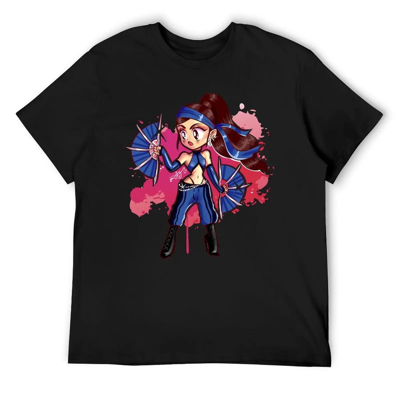 

Harajuku Princess Kitana (Mortal Kombat For Sale B T-shirt Motion Tees Creative Funny Sarcastic Fitness Eur Size XXXXXL белый