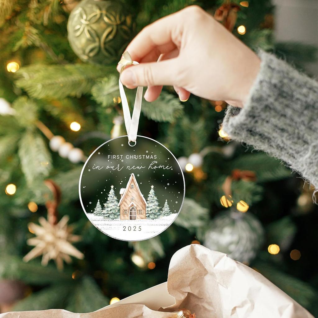 House Warming Gifts New Home - New Home Ornament 2025 - Housewarming Gifts for First House, Housewarming Gift Ideas for Couple - Home Ornaments for