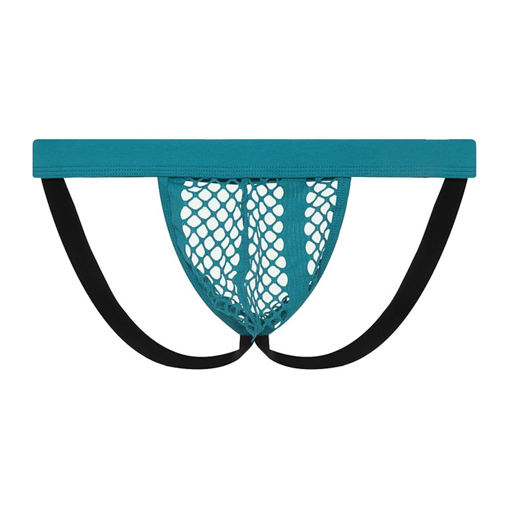 Herren Mesh Offenes Gesäß Doppel Tanga Jugend Hochelastisch Sexy Tanga