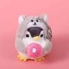 Ins Japanese Penguin Schoolbag Small Doll Pendant Couple Keychain Plush Doll Bag Pendant
