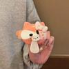 Kawaii Cartoon Kt Cat Wrist Fan Summer Rechargeable Student Children Portable Watch Small Fan Wind Force Usb Fan Kids Gifts