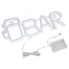 USB or Battery Powered LED Neon Sign Beer Bar Shaped LED Sign High Safety Neon Sign  Bar