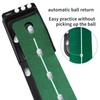 KOFULL Golf Putting Mat Indoor Golf with Auto Return Golf Training Aid for Home Office Backyard Use