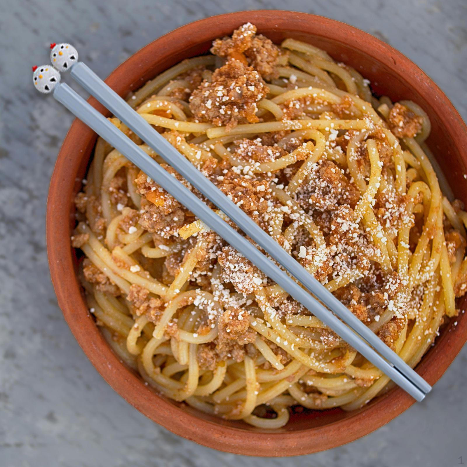 

Набор из 2 детских палочек для еды с дизайном животных, посуда для начинающих, для путешествий, дома, пикника Chicken