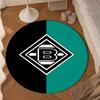 Monchengladbach Emblem Round Mat Home Decor, Chair Rug For livingroom,Bedroom, Doormat Home Decor Birthday Gift Christmas Gifts