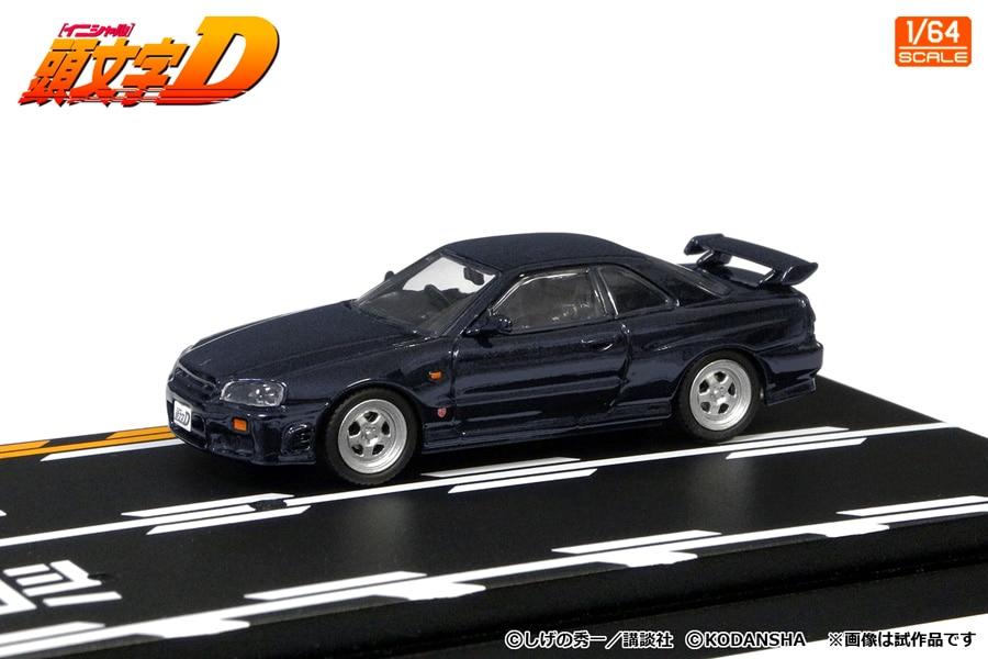 InterAllied Initial D Set Toru Suetsugu Roadster Atsuro Kawai Skyline Completed Model Modeler's 1/64 Vol. 11 (NA6CE) & (ER34) (MD64211)