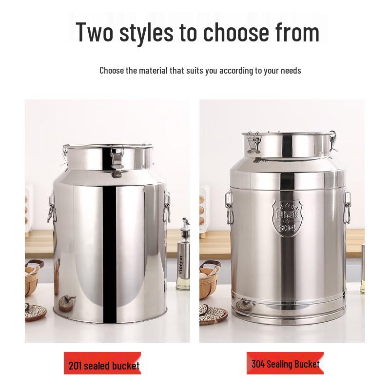 Chuangpinju Mehrzweck-Aufbewahrungsdose aus Edelstahl 304