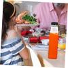 JECOMPRIS 10-Piece Empty Clear Food-Grade Plastic Bottles with Lids for Juice, Water, and Beverages, with Sealed Screw Caps