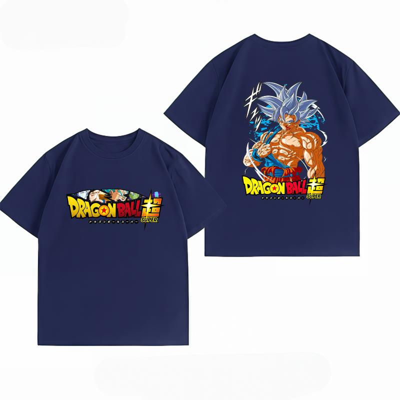 Unisexs Clothing 100 Cotton Summer TShirt Dragon Ball Super Goku Ultra Instinct Print Unisexs Tops