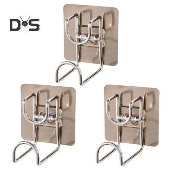 3/6/12 szt. Haki do przechowywania Wieszak na miskę Mocne obciążenie Łatwe w montażu Zdejmowane Wodoodporne Haki łazienkowe pod prysznic