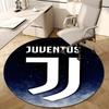 Personalized Juventus Round Chair Office Rug - Perfect for Mat, Office Chair & More - Ideal Gift for Birthdays and Holidays