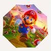 1pc Super Mario Bros Automatic Umbrella 8-Bone Design Compact Gear for Outdoor Travel, Perfect Helloween Chrismas Gift for Friends or Family Yy2508291