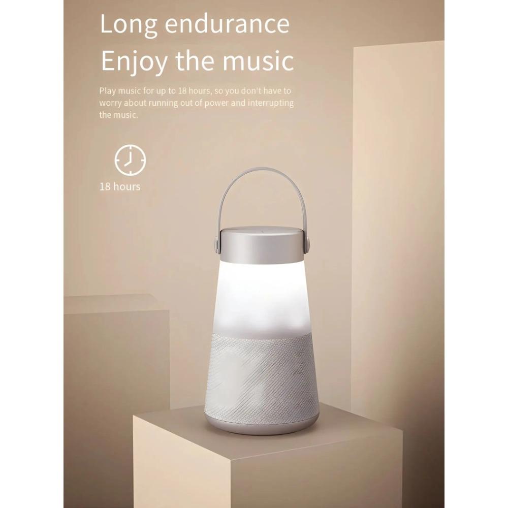 Waterproof Bluetooth Speaker Outdoor Wireless Portable Mini Camping Light Cloth Portable Led Night Light Small Speaker