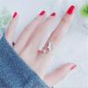 New Simple Popular Ginkgo Leaf 925 Sterling Silver Jewelry Not Allergic Fresh Round Beads Exquisite Popular Opening Rings  R215